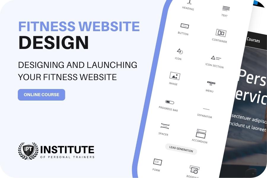 Fitness website design course
