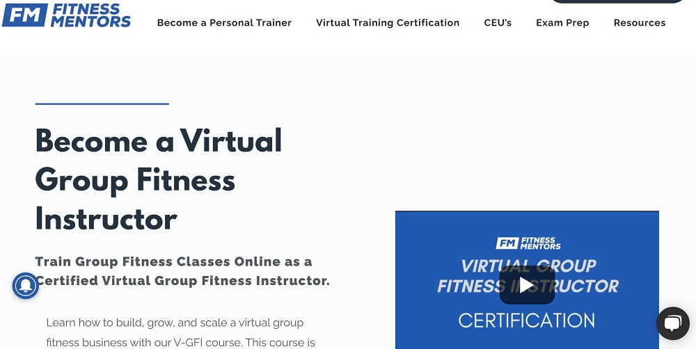 6 Fitness Mentors Virtual Group Fitness Instructor