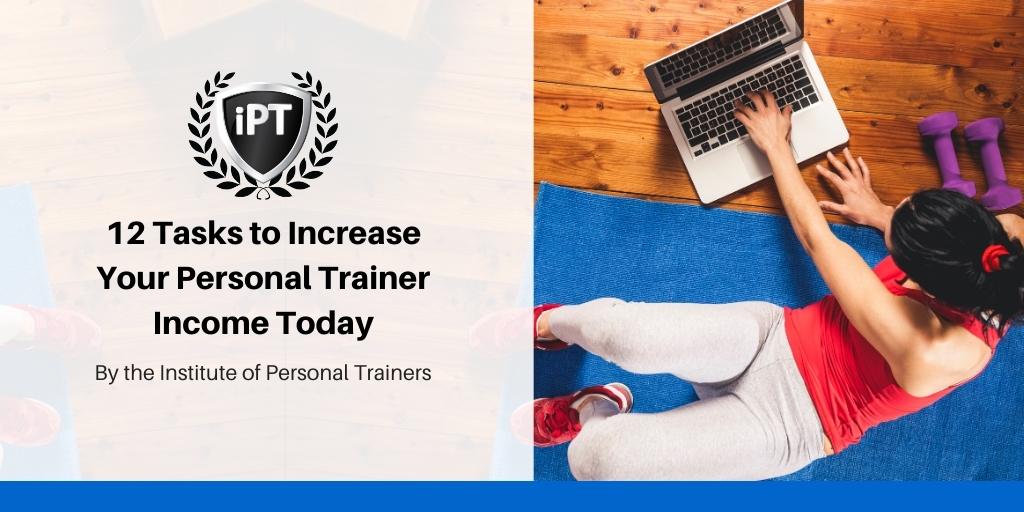 12 tasks to increase personal trainer income