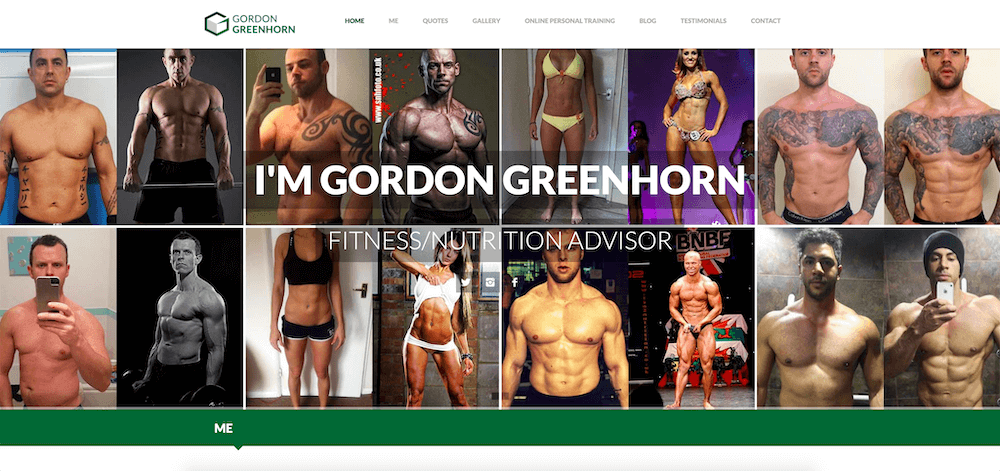 gordon greehorn personal trainer