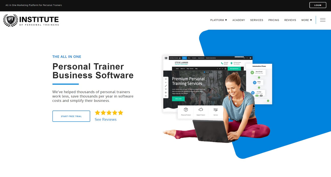 institute of personal trainers scheduling software