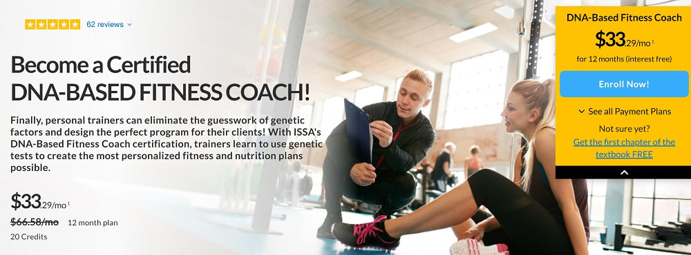 ISSA DNA-based Fitness Coach