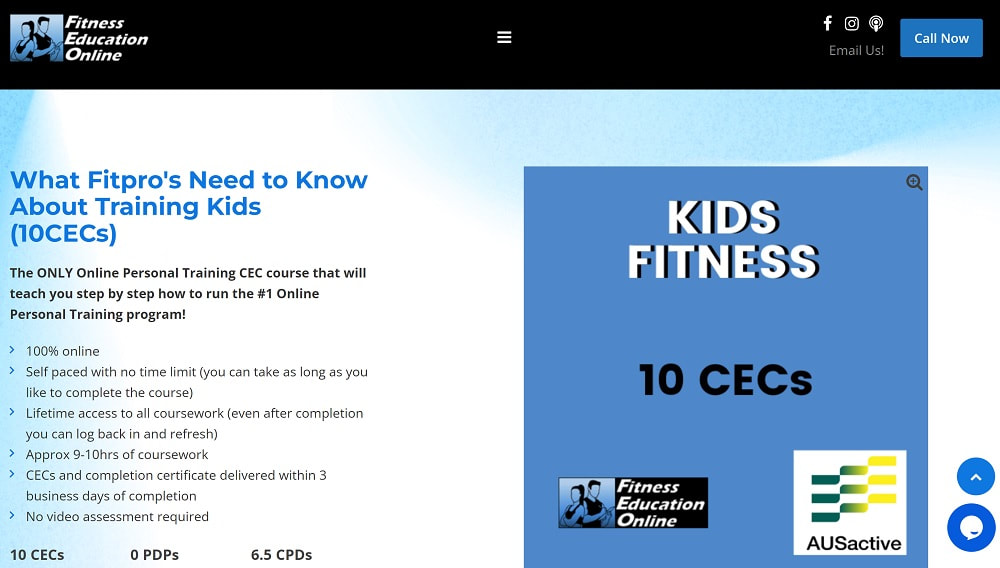 Kids Fitness - Fitness Education Online