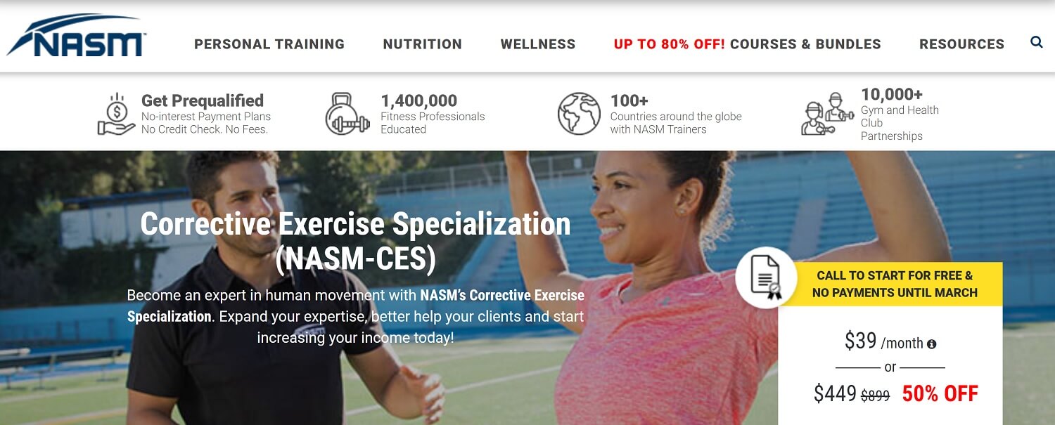 NASM - Corrective Exercise Specialization