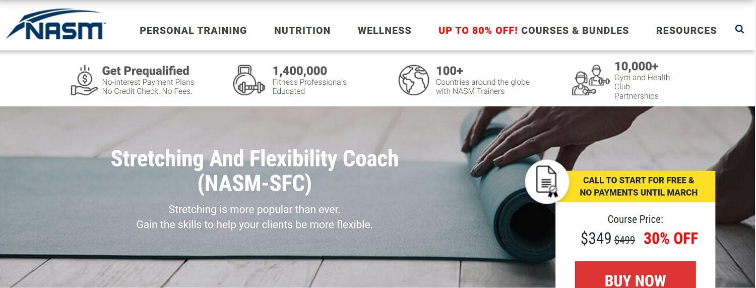 NASM Stretching and Flexibility Coach