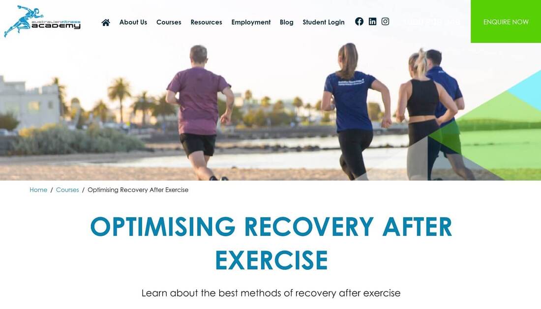 AFA - Optimising Recovery After Exercise