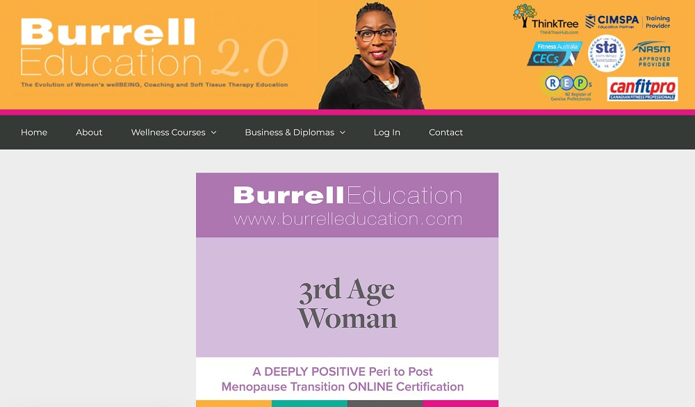 3rd Age Woman - Menopause Transition - Burrell Education