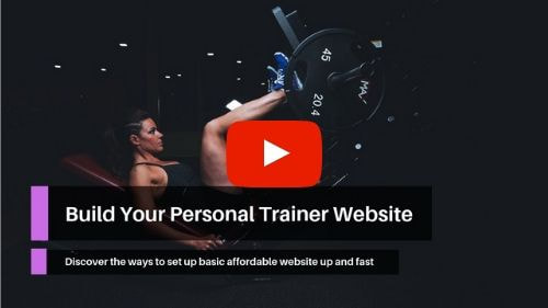 Build Your Personal Trainer Website