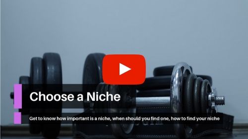 Choose a Niche