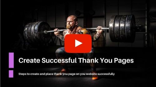 Create Successful Thank You Pages