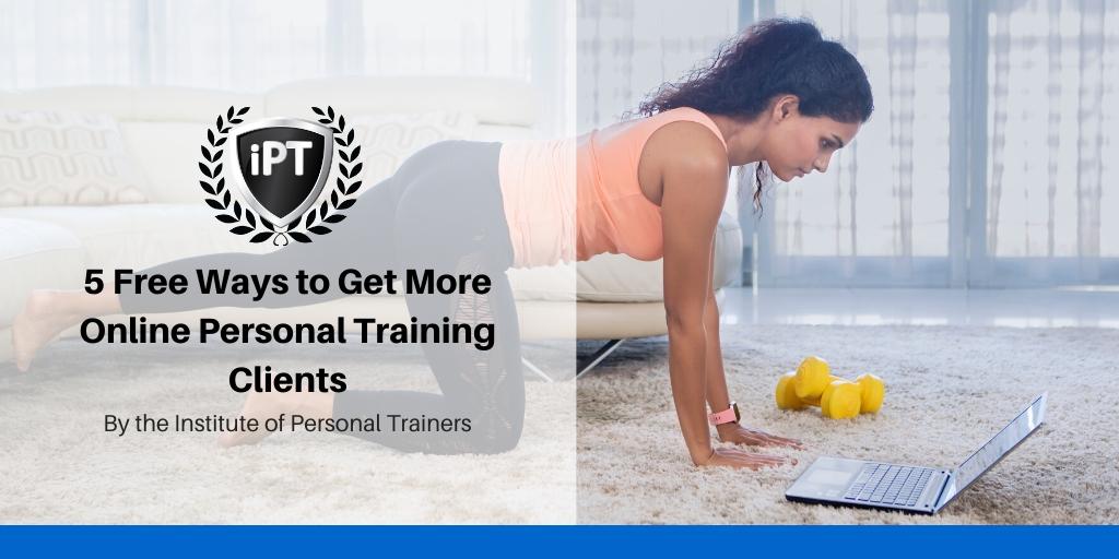 get more online personal training clients