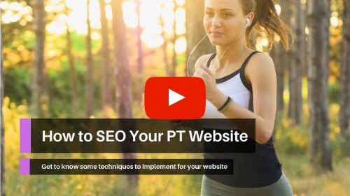 How to SEO Your PT Website
