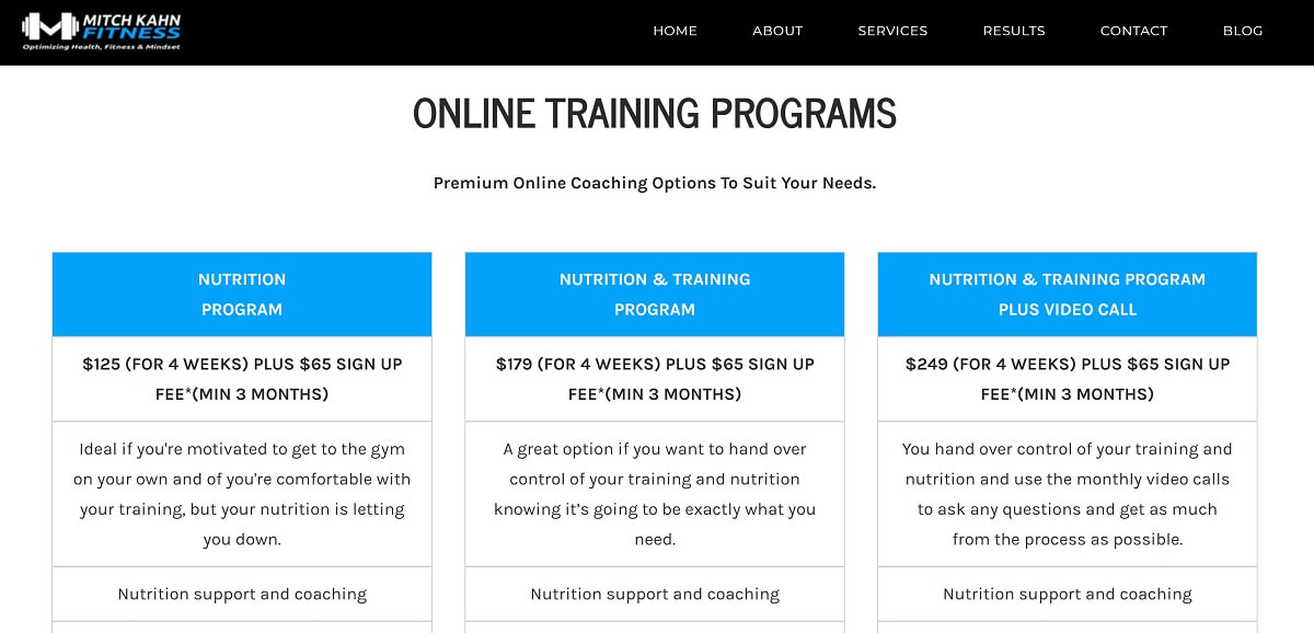 online training programs