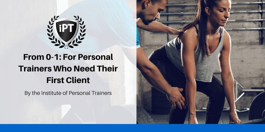 get first personal training client