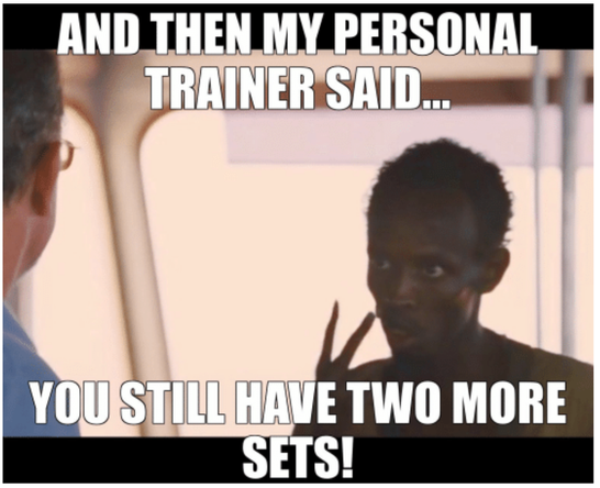 Meme personal trainer The 35+